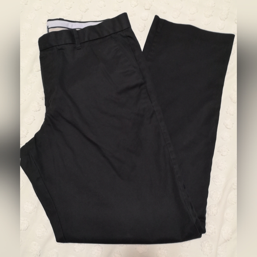 Tailored Gap Navy Khakis Men's Straight Fit 36x34